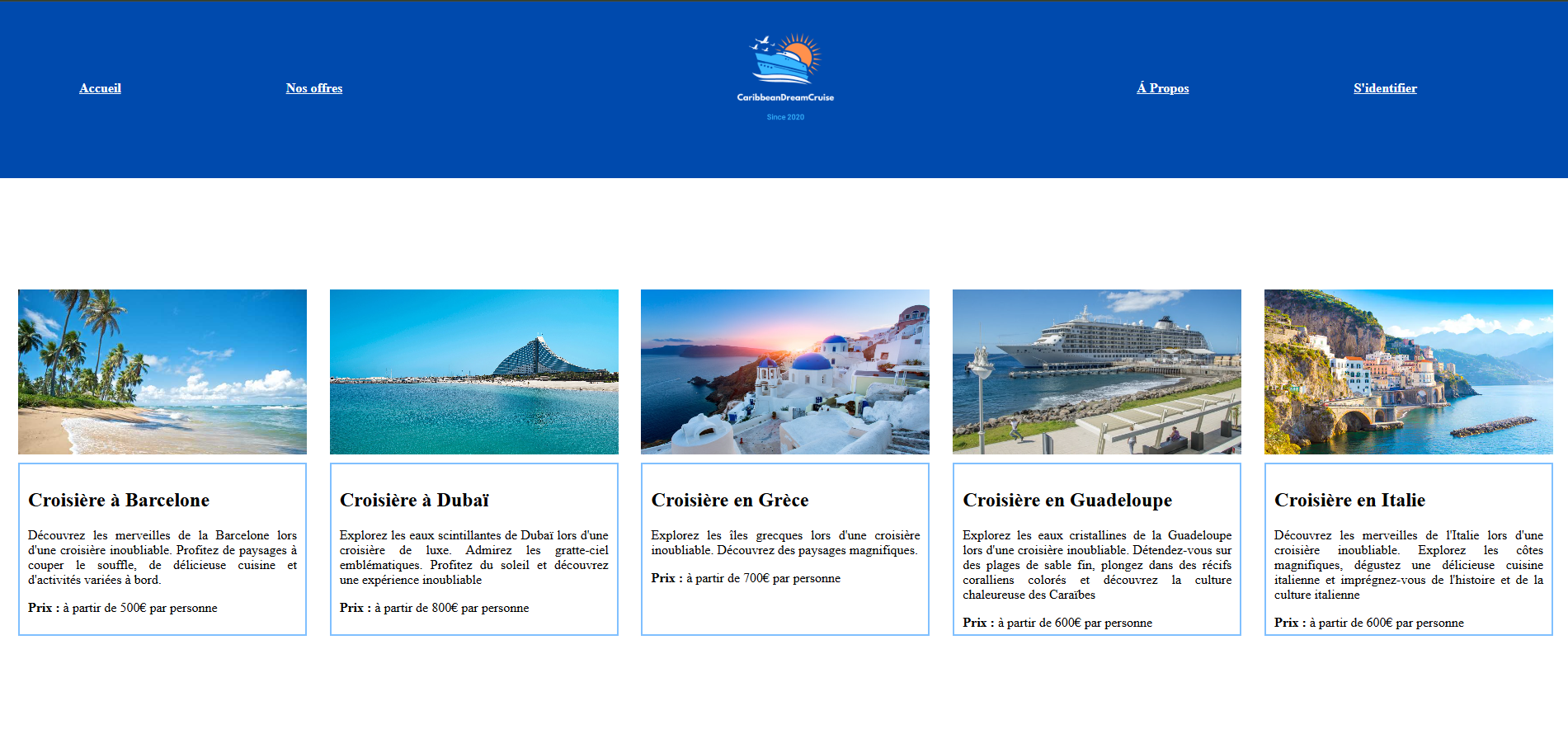Application de gestion de stock